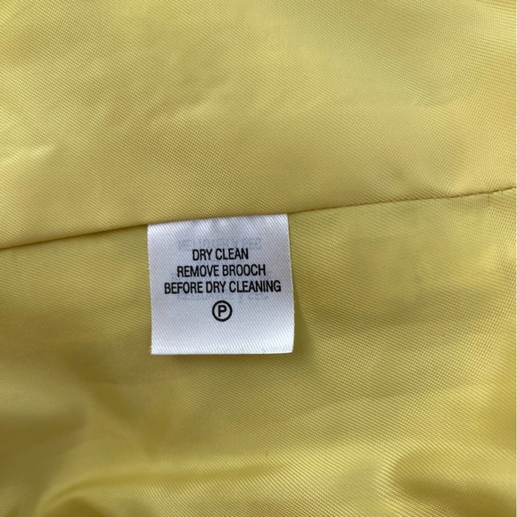 SOLD Robert Rodriguez Cropped Yellow Tweed Blazer Jacket - Picture 8 of 11